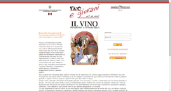 Desktop Screenshot of formazione.vinoegiovani.it