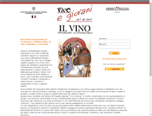 Tablet Screenshot of formazione.vinoegiovani.it