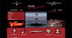 Desktop Screenshot of 2008.vinoegiovani.it